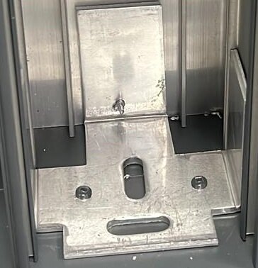 Pfostenanker  25 x 17 cm f&uuml;r Freistehend