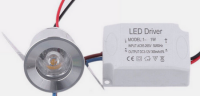LED Einbauspot 1W mit Trafo lose