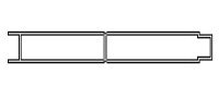 Aluminium Paneele mit Nut und Feder 100, 200, 300, 400,...